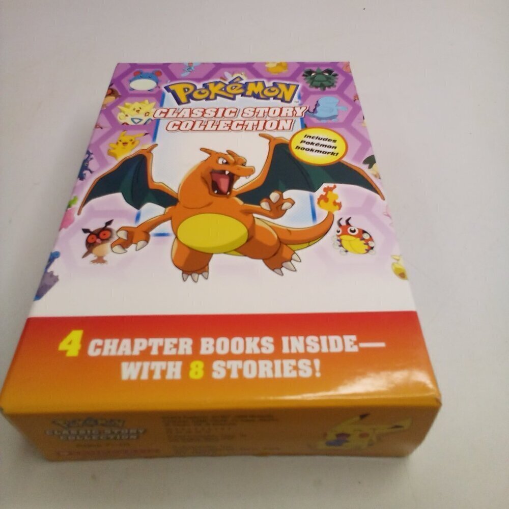 Pokemon Classic Story Collection 4 Chapter Books 8 Stories Paperback Box Set